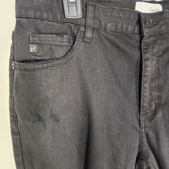 KanCan Womens Jeans Size XL Nala Distressed Fringe Ankle Skinny Stretch Denim - Picture 13 of 13